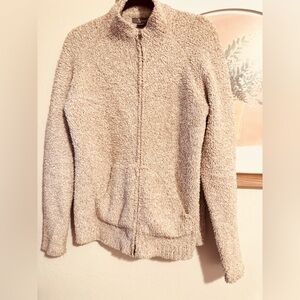 EUC-Natural Refections-size M-Sherpa zip up-Sweater.